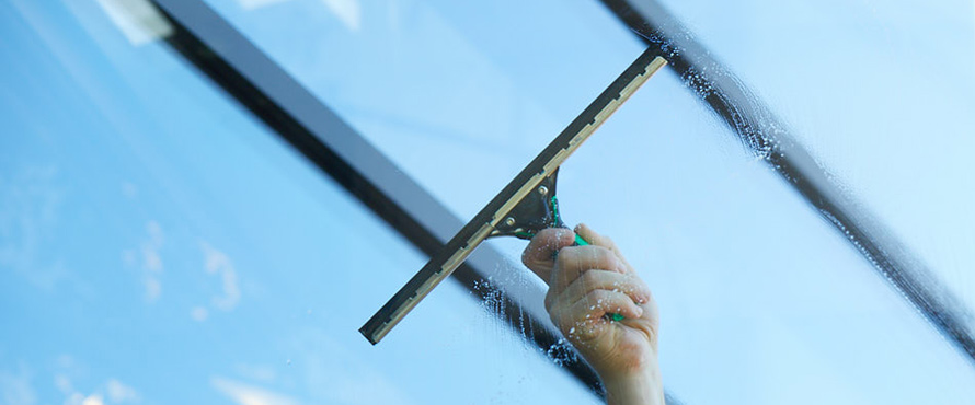 2 Stück Fensterabzieher Glasreinigung Wischer - Mehrzweck